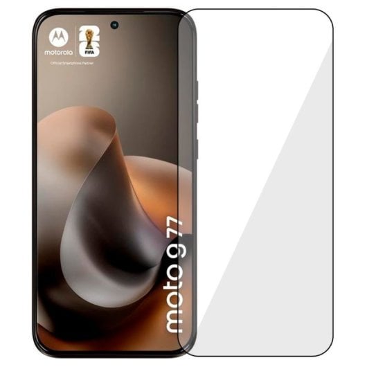 Displayschutz Motorola Moto G67 Vollständiges Panzerglas 0,38 mm