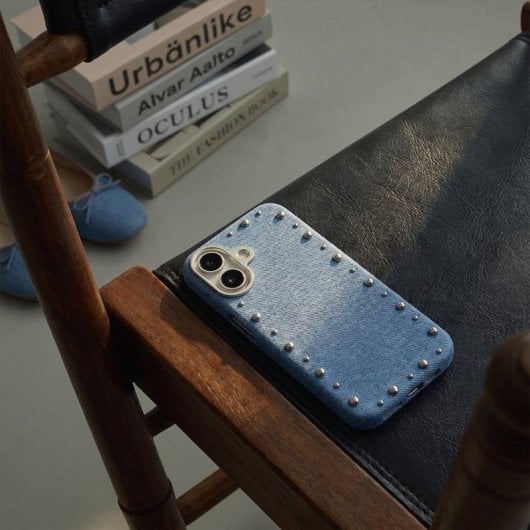 Denim Magbattery Para Iphone 17