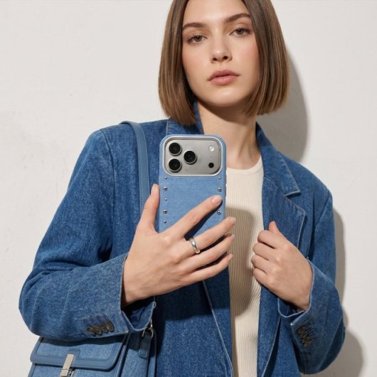 Denim Magbattery Para Iphone 17 Pro