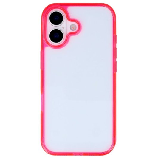 Bumper colorato antiurto per iPhone 16 Plus protezione rinforzata bordi