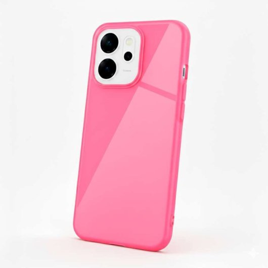 Funda Silicona Color Compatible Con Oppo Reno 14