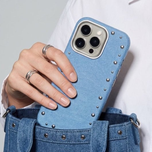 Denim Magbattery Para Iphone 14 Pro Max
