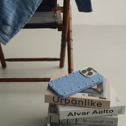 Denim Magbattery Para Iphone 14 Pro Max
