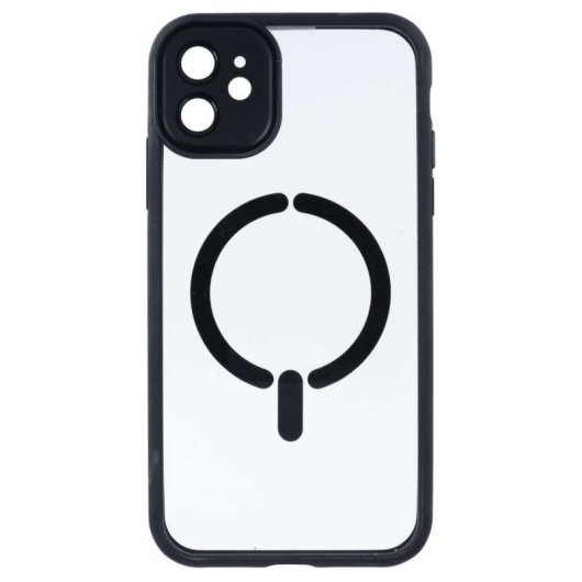 Funda Bumper Compatible Con Magsafe Con Cubre Cámara Compatible Con Iphone 11
