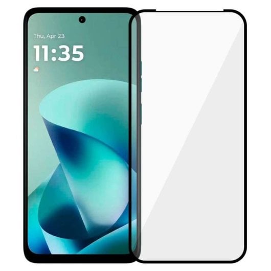 Displayschutzglas gehärtet Motorola Moto G57 Power volle Abdeckung