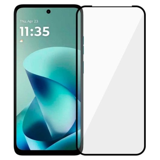 Displayschutzglas gehärtet Motorola Moto G57 Power volle Abdeckung