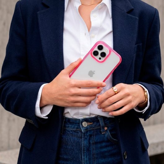 Coque bumper colorée protection renforcée pour iPhone 13 Pro Max