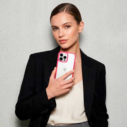 Coque bumper colorée protection renforcée pour iPhone 13 Pro Max
