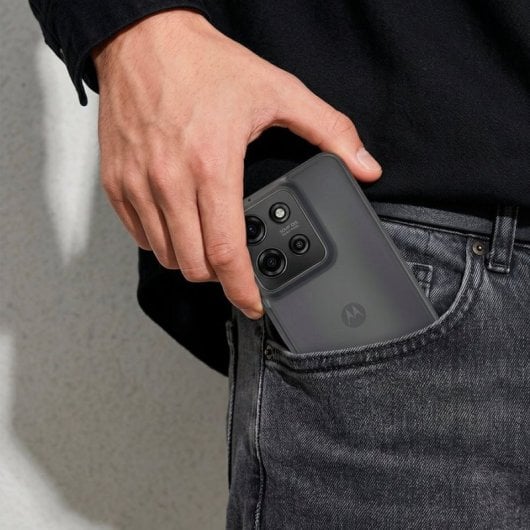 Funda Silicona Color Compatible Con Motorola Moto G75