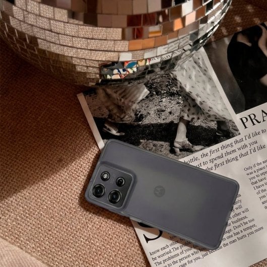 Funda Silicona Color Compatible Con Motorola Moto G75
