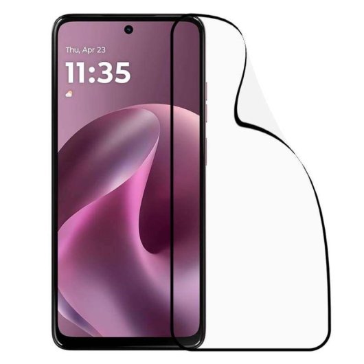 Cristal Templado Completo Irrompible Para Motorola Moto G17