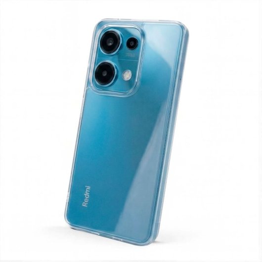 Custodia per smartphone Silicone Trasparente Flessibile Antiscivolo per Xiaomi Redmi Note 14s