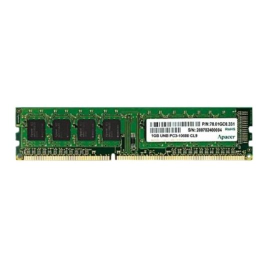 Memoria RAM Apacer DL.08G2K.KAM 8GB 1x8GB DDR3 1600MHz 240-pin DIMM