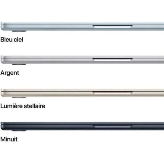 Ordinateur portable Apple MacBook Air 13,6" Écran Liquid Retina Apple M5 16Go 512Go SSD GPU Apple macOS Tahoe