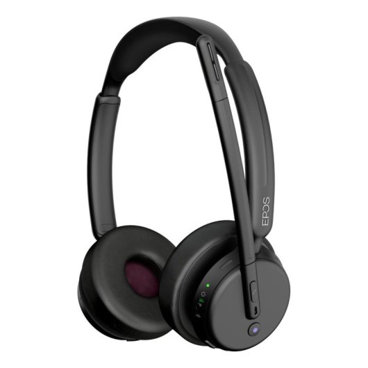 EPOS Impact 500 MS UC kabellose Bluetooth Kopfhörer mit ANC, Mikrofon und USB-C schwarz