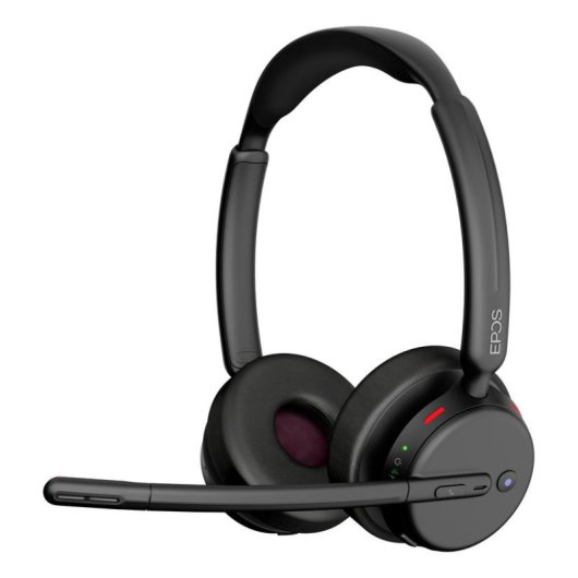 EPOS Impact 500 MS UC kabellose Bluetooth Kopfhörer mit ANC, Mikrofon und USB-C schwarz