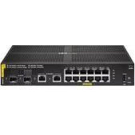 Switch Rack HPE Aruba CX 6000 12p PoE Unmanaged 12 Portos RJ45 e 2 SFP