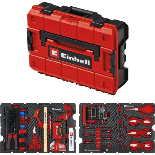 Caja de Herramientas Einhell 153 Piezas E-Case Reparación Electrónica
