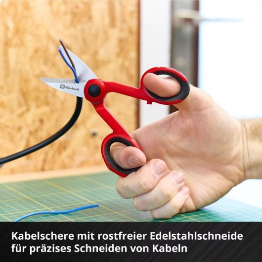 Caja de Herramientas Einhell 153 Piezas E-Case Reparación Electrónica