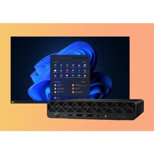 Mini PC HP ProDesk 4 Mini G1i Intel Core Ultra 5 225T/24GB/512GB SSD/Intel Graphics Windows 11 Pro