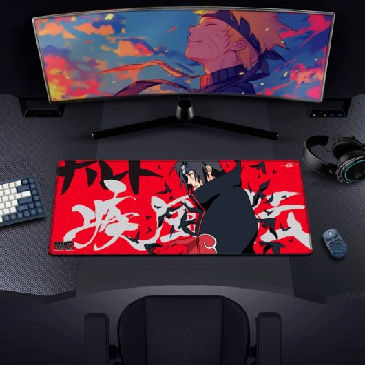 Naruto Shippuden - Itachi Uchiha Alfombrilla Gaming XL 90 cm