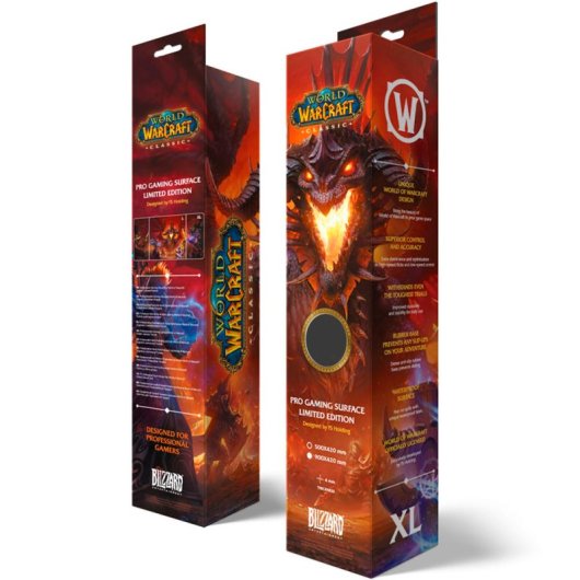 Alfombrilla Gaming World Of Warcraft Classic Onyxia XL 90 cm Alta Precisione