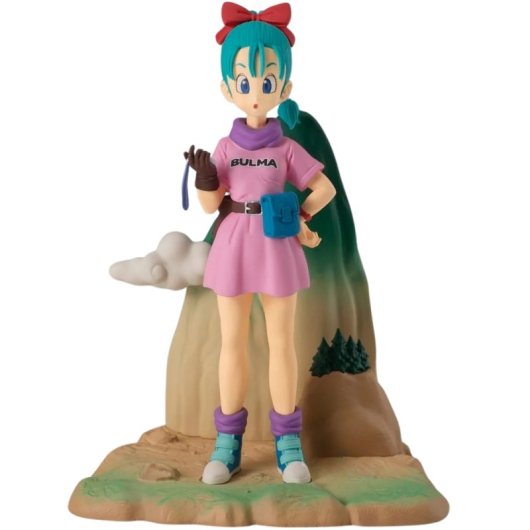 Bandai Dragon Ball - History Box Bulma Figura