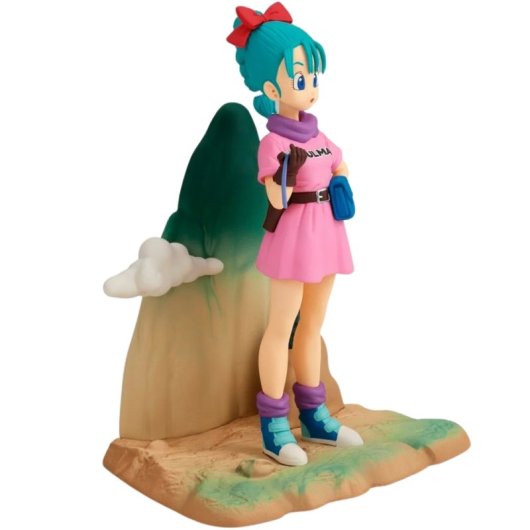Bandai Dragon Ball - History Box Bulma Figura