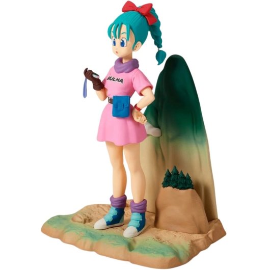 Bandai Dragon Ball - History Box Bulma Figura