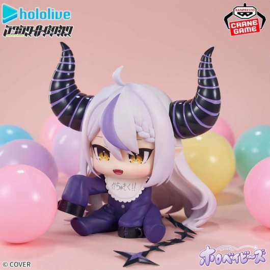 Figura Bandai Hololive If Holobabies La+ Darknesss PVC Base Decorativa