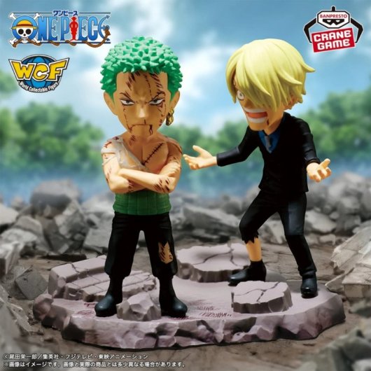 Bandai One Piece Roronoa Zoro & Sanji Figura