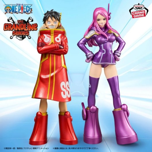 Figura Bandai One Piece Dxf The Grandline Monkey D. Luffy da Collezione