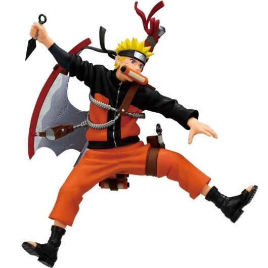Figura Bandai Naruto Uzumaki Vibration Stars PVC da Collezione