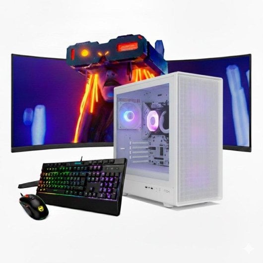 Desktop NeoPC Iota AMD Ryzen 7 7800X3D 16GB 2TB SSD RTX 5070 Windows 11 Pro 34" Curvo