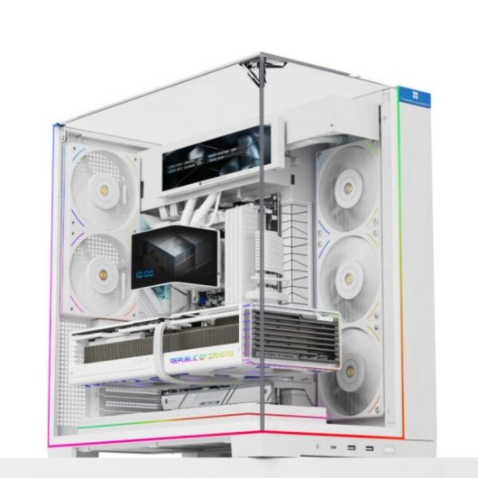 Caja PC Thermalright A70 VISION WHITE ATX/mATX/Mini-ITX Vidrio Templado Iluminación ARGB