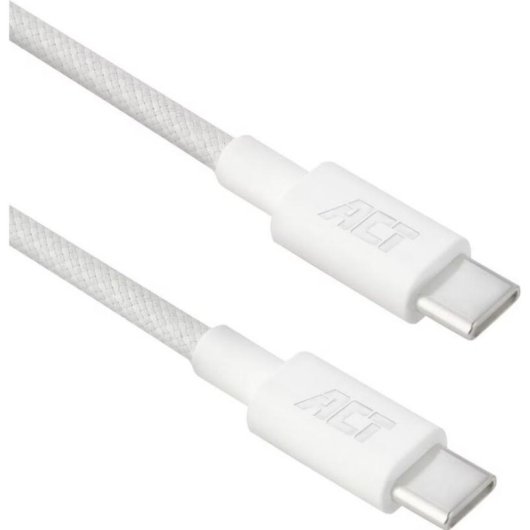 USB-C zu USB-C Kabel ACT 240W 2 Meter weiß