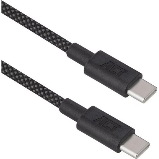 Cavo USB-C a USB-C ACT 240W USB 2.0 Nero 1 metro