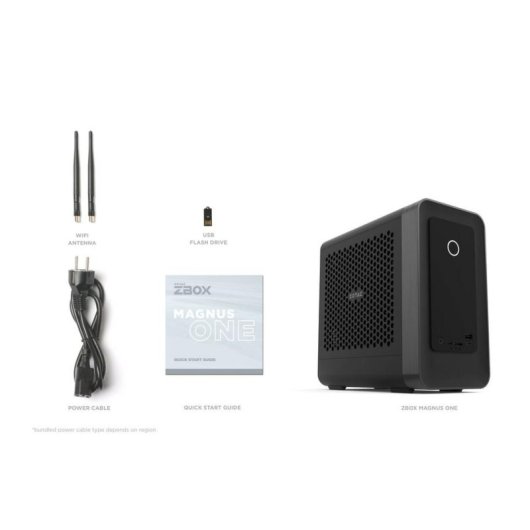 Barebone Zotac ZBOX EU27507TC-BE Intel Core Ultra 7 20C 96GB DDR5 RTX 5070 Wi-Fi 7