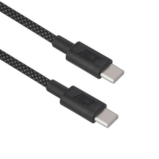 Kabel USB-C auf USB-C ACT 240W 2 Meter Schwarz