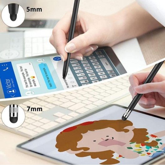 Stylus Tech-Protect Touch Stylus Pen Universal Preto