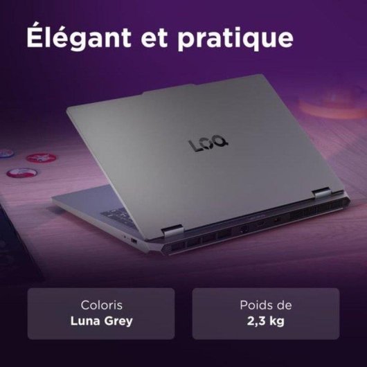 Portátil Lenovo LOQ Essential 15IRX11 15.6" Intel Core i5-13450HX 16GB 512GB SSD RTX 5050 Sin SO