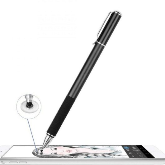 Lápiz Digital Tech-Protect Universal Negro para Tableta y Smartphone