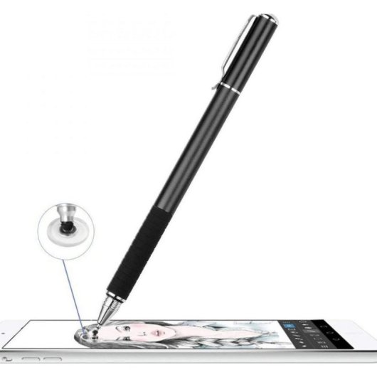 Lápiz Digital Tech-Protect Universal Negro para Tableta y Smartphone