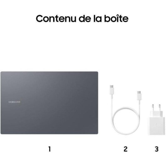 Ordinateur portable Samsung Galaxy Book4 15,6" Intel Core i5-1335U 8Go 256Go SSD Iris Xe Windows 11