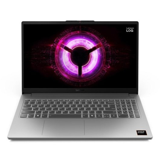 Portátil Lenovo LOQ 15ARP10E 15,6" AMD Ryzen 5 150 16GB 512GB SSD RTX 3050 Sin SO