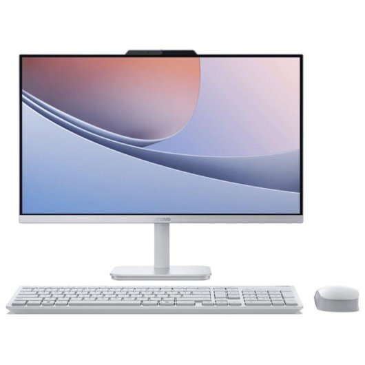 Ordenador Todo en uno Lenovo A100 Intel Core i3-N305 16GB 512GB SSD UHD 23.8" Sin SO Wi-Fi 6 Bluetooth 5.2 Teclado y Ratón Inalámbricos