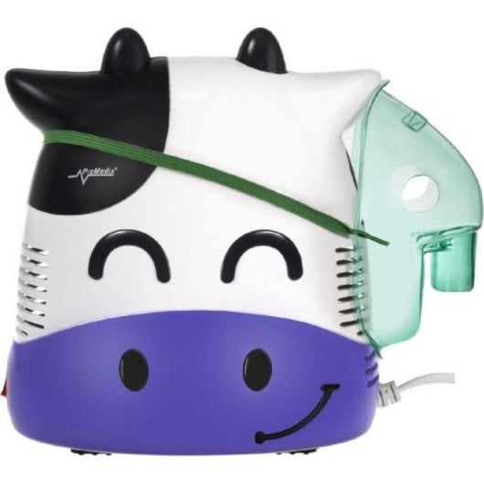 Inhalador Promedix PR-810 Krówka Tumulto Infantil Compressor Nebulizador