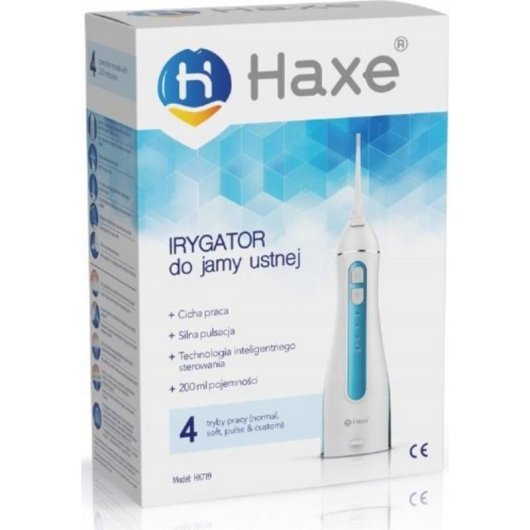 Irrigador Haxe HX719 8 Modos 200 ml 6,2 bar 5 Boquillas Inalámbrico