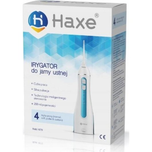Irrigador Haxe HX719 8 Modos 200 ml 6,2 bar 5 Boquillas Inalámbrico