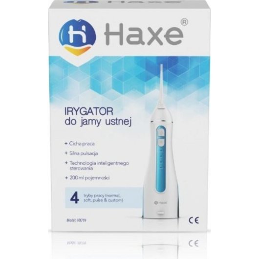 Irrigador Haxe HX719 8 Modos 200 ml 6,2 bar 5 Boquillas Inalámbrico